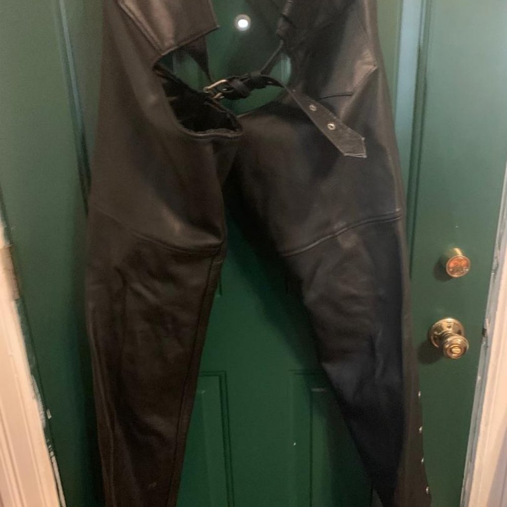 Mens Leather Chaps